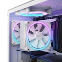 NZXT T120 RGB Procesor Chłodnica powietrza 12 cm Biały 1 szt.