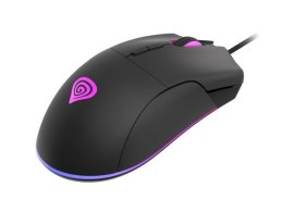 MYSZ DLA GRACZY GENESIS KRYPTON 290 6400DPI RGB CZARNA GAMINGOWA PROGRAMOWALNA