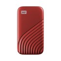 Western Digital My Passport 1000 GB Czerwony