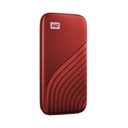 Western Digital My Passport 2000 GB Czerwony