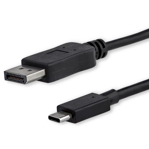 StarTech.com CDP2DPMM6B adapter kablowy 1,8 m DisplayPort USB Type-C Czarny