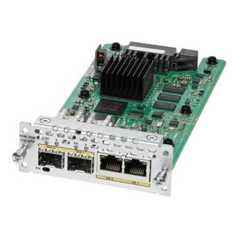 2-PORT GE WAN NIM DUAL-MODE/RJ45 + SFP