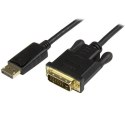 StarTech.com DP2DVI2MM3 adapter kablowy 0,914 m DisplayPort DVI-D Czarny