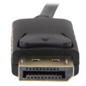 StarTech.com DP2HDMM1MB adapter kablowy 1 m DisplayPort HDMI Typu A (Standard) Czarny