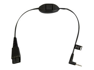 Jabra 8800-00-55 kabel audio 0,3 m QD 2.5mm jack Czarny