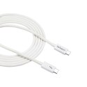 StarTech.com TBLT3MM2MW kabel Thunderbolt 2 m 20 Gbit/s Biały