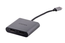 UNITEK ADAPTER USB-C - 2X HDMI 4K MST (M/F)