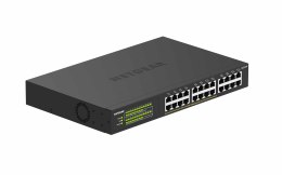 NETGEAR GS324P Nie zarządzany Gigabit Ethernet (10/100/1000) Obsługa PoE 1U Czarny