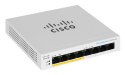 Switch Cisco CBS110-8PP-D-EU Unmanaged L2 Gigabit Ethernet (10/100/1000) Power over Ethernet (PoE) Grey