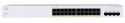 Switch Cisco CBS220-24P-4G-EU Managed L2 Gigabit Ethernet (10/100/1000) Power over Ethernet (PoE) 1U White