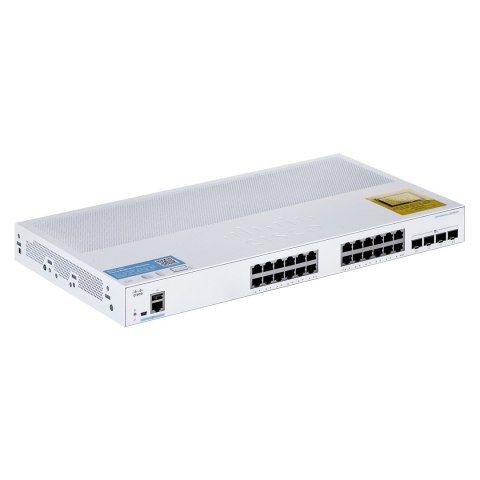 Cisco CBS250-24T-4X-EU łącza sieciowe Zarządzany L2/L3 Gigabit Ethernet (10/100/1000) Srebrny