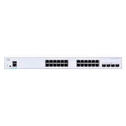 Cisco CBS250-24T-4X-EU łącza sieciowe Zarządzany L2/L3 Gigabit Ethernet (10/100/1000) Srebrny