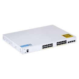 Cisco CBS250-24FP-4G-EU łącza sieciowe Zarządzany L2/L3 Gigabit Ethernet (10/100/1000) Srebrny