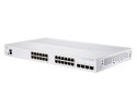 Cisco CBS350-24T-4X-EU łącza sieciowe Zarządzany L2/L3 Gigabit Ethernet (10/100/1000) Srebrny