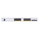 Cisco CBS350-24FP-4X-EU łącza sieciowe Zarządzany L2/L3 Gigabit Ethernet (10/100/1000) Srebrny