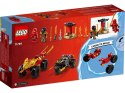 LEGO Ninjago 71789 Bitwa samochodowo-motocyklowa między Kaiem a Rasem