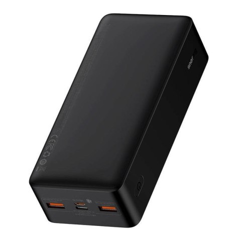 BASEUS POWERBANK BIPOW 30000MAH, 2XUSB, USB-C, 20W (CZARNY)