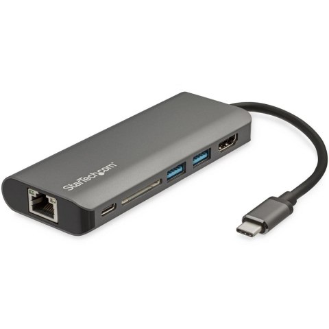 StarTech.com DKT30CSDHPD3 stacja dokująca Przewodowa USB 3.2 Gen 1 (3.1 Gen 1) Type-C Czarny, Szary