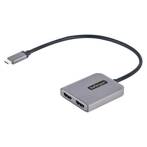 StarTech.com MST14CD122HD zewnętrzna karta graficzna usb 3840 x 2160 px Czarny, Szary