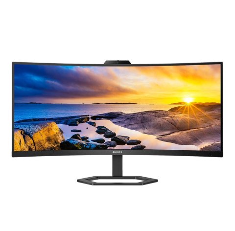 Philips | 34E1C5600HE/00 | 34 " | VA | 3440 x 1440 pikseli | 21:9 | 4 ms | 300 cd/m2 | Czarny | Ilość portów HDMI 1 | 100 Hz