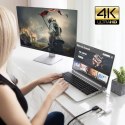 Stacja dokująca j5create USB-C to 4K HDMI Ethernet Adapter 1x4K HDMI/1xUSB-C/1xRJ45 Gigabit; kolor biały JCA351-N