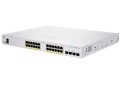 Cisco CBS350-24FP-4X-EU łącza sieciowe Zarządzany L2/L3 Gigabit Ethernet (10/100/1000) Srebrny