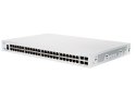 Cisco CBS350-48T-4X-EU łącza sieciowe Zarządzany L2/L3 Gigabit Ethernet (10/100/1000) Srebrny