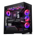 PHANTEKS NV-Serie NV5 ATX Tempered Glass, DRGB - Satin Black