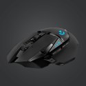 Logitech G G502 Lightspeed myszka Po prawej stronie RF Wireless 25600 DPI