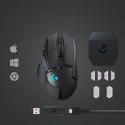 Logitech G G502 Lightspeed myszka Po prawej stronie RF Wireless 25600 DPI