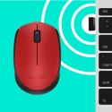 Mysz Logitech M171 910-004641 (optyczna; 1000 DPI; kolor czerwony)