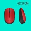 Mysz Logitech M171 910-004641 (optyczna; 1000 DPI; kolor czerwony)