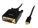 StarTech.com MDP2DVIMM6 adapter kablowy 1,8 m Mini DisplayPort DVI-D Czarny