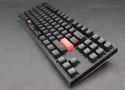 Klawiatura gamingowa Ducky One 2 TKL PBT, MX-Silent-Red, RGB LED - czarna DE layout