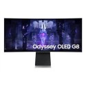 Samsung Odyssey Neo G8 S34BG850SU monitor komputerowy 86,4 cm (34") 3440 x 1440 px UltraWide Quad HD OLED Srebrny