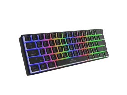 KLAWIATURA DLA GRACZY GENESIS THOR 660 US BLACK BEZPRZEWODOWA RGB MECHANICZNA GATERON RED