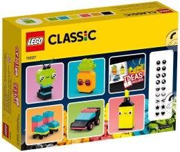 LEGO CLASSIC 11027 KREATYWNA ZABAWA NEONOWYMI KOLORAMI