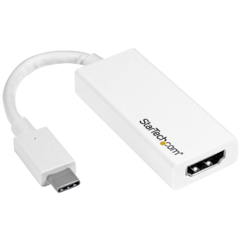 StarTech.com CDP2HD4K60W zewnętrzna karta graficzna usb 3840 x 2160 px Biały