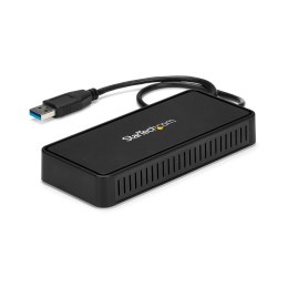 StarTech.com USBA2DPGB stacja dokująca Przewodowa USB 3.2 Gen 1 (3.1 Gen 1) Type-A Czarny