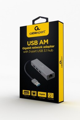 Gembird A-AMU3-LAN-01 zewnętrzna karta graficzna usb