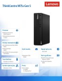 Komputer ThinkCentre M75s G5 SFF 12TA0004PB W11Pro 8500G/16GB/512GB/AMD Radeon/DVD/3YRS OS