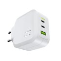 ŁADOWARKA SIECIOWA Green Cell POWERGAN 65W 2xUSB-C 1xUSB-A CHARGC08W