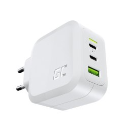 ŁADOWARKA SIECIOWA Green Cell POWERGAN 65W 2xUSB-C 1xUSB-A CHARGC08W