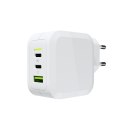 ŁADOWARKA SIECIOWA Green Cell POWERGAN 65W 2xUSB-C 1xUSB-A CHARGC08W