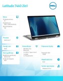 Notebook Latitude 7440 Win11Pro i7-1365U/16GB/512GB SSD/2in1 14.0FHD Touch/Intel IrisXe/ThBlt/FgrPr/SmtCd/FHD/IRCam/Mic/WLAN+BT/