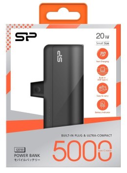 Power Bank QD50 USB-C 5000 mAh MINI czarny