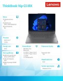 Notebook ThinkBook 16p G5 21N5001QPB W11Pro i7-14650HX/32GB/1TB/RTX 4060 8GB/16 cali WUXGA/Storm Grey/3YRS OS + CO2 Offset