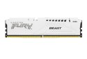 Pamięć DDR5 Fury Beast 16GB(1*16GB)/6000 CL30 XMP biala