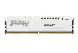 Pamięć DDR5 Fury Beast 16GB(1*16GB)/6000 CL30 XMP biala