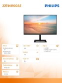 Monitor 27E1N1900AE 27 cali IPS 4K HDMIx2 USB-C HAS Głośniki